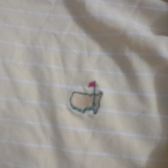 Masters Collection mens Golf Polo Shirt Size XL 60’s Two Ply Cotton striped Pima - Picture 3 of 8